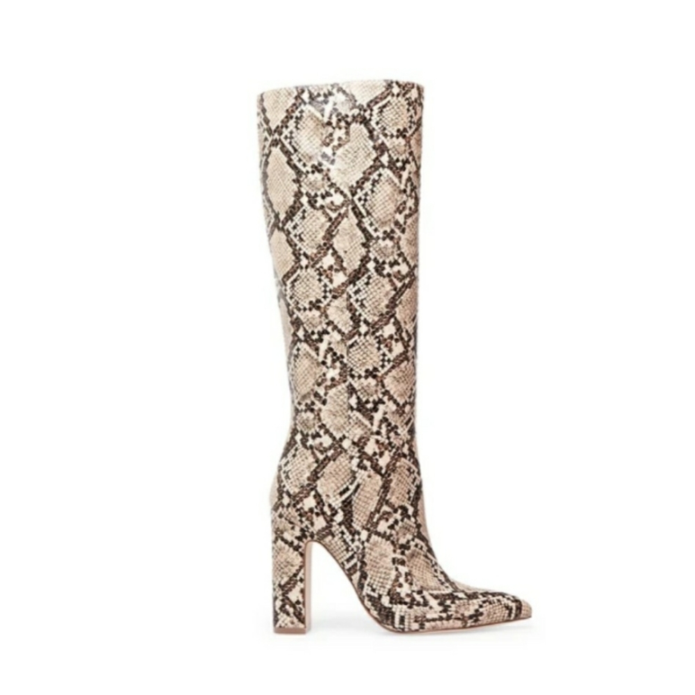Steve Madden Snake Print Boots
